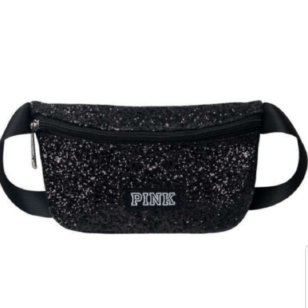 🆕️🎁Victoria's Secret PINK VS Glitter Fanny Pack 